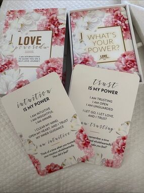 Femme Affirmation Card Set - Pink Floral